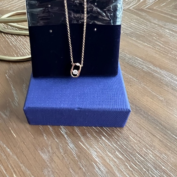 Swarovski Sparkling Dance necklace Rose/gold - Picture 8 of 12